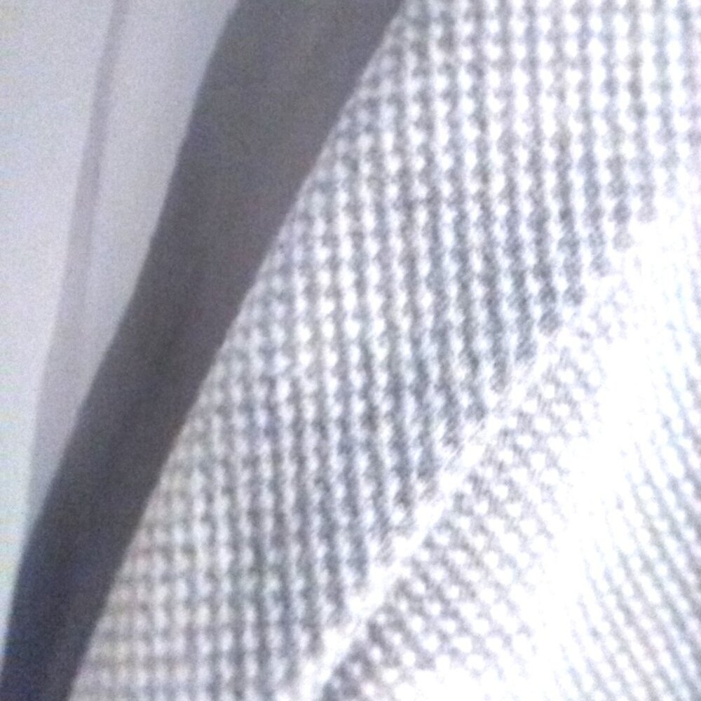 Talbots Petite Light Gray/White Woven Blazer - Picture 2 of 12